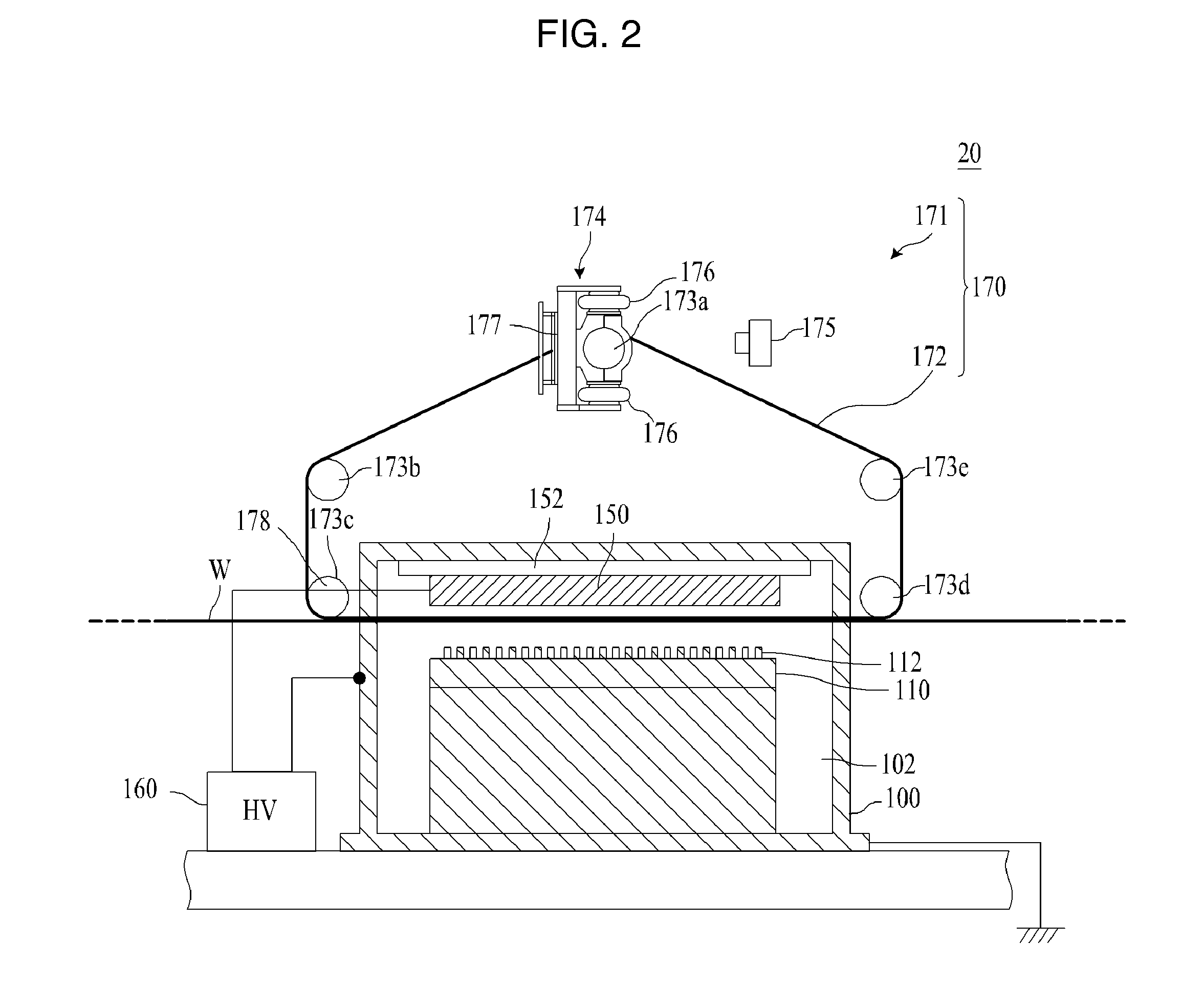 Nanofiber manufacturing device