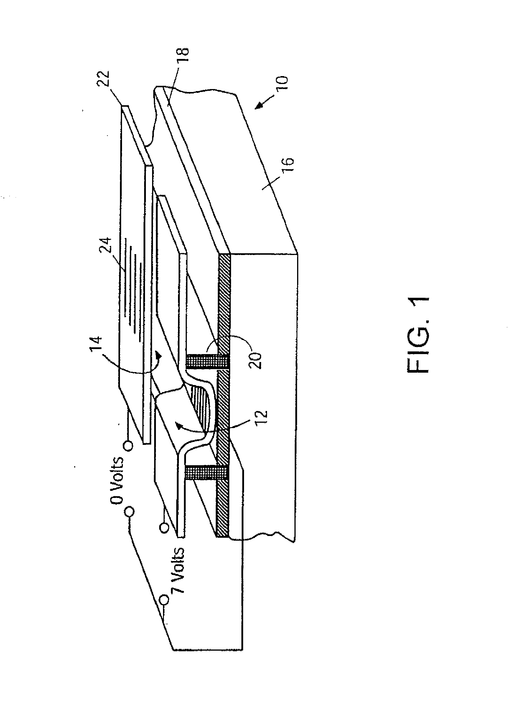 Method for fabricating a structure for a microelectromechanical systems (MEMS) device