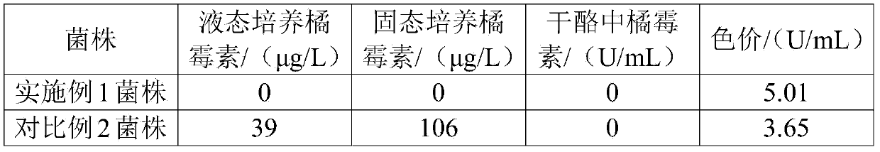 Similar blue cheese and preparation method thereof