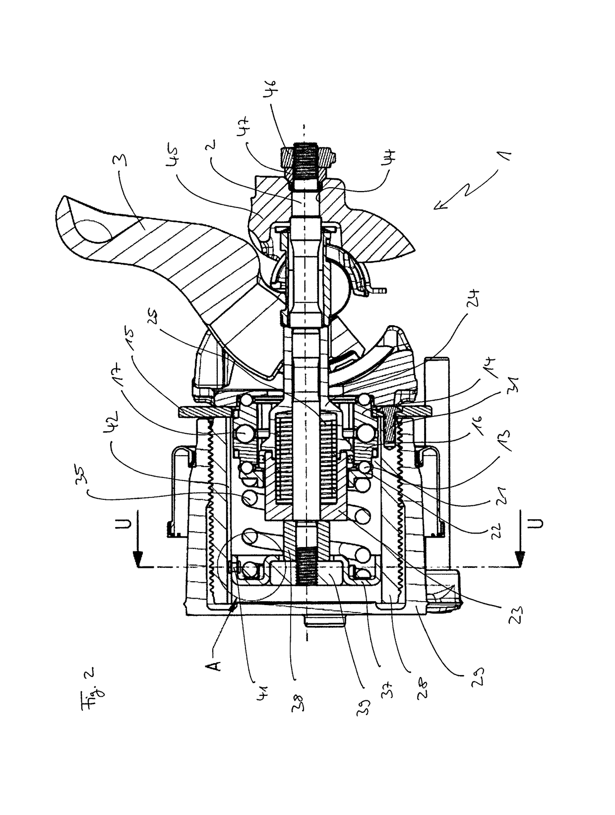 Disc brake and brake actuation mechanism for a disc brake