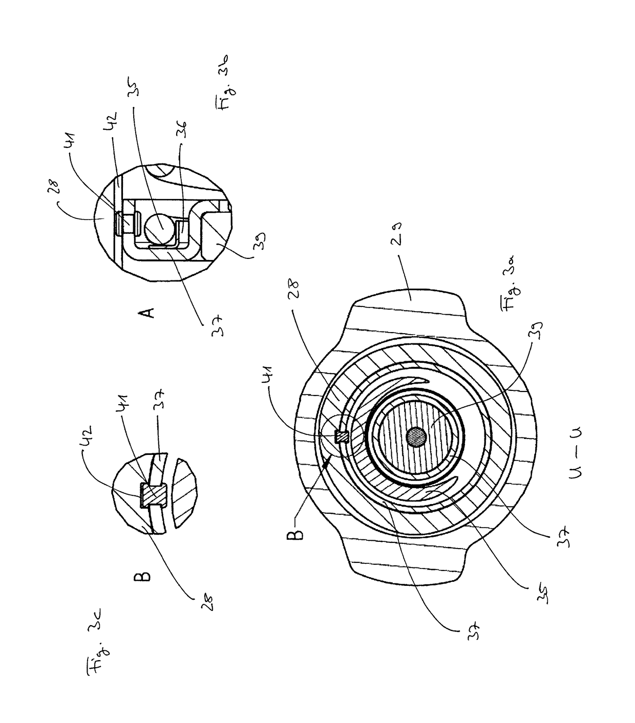 Disc brake and brake actuation mechanism for a disc brake