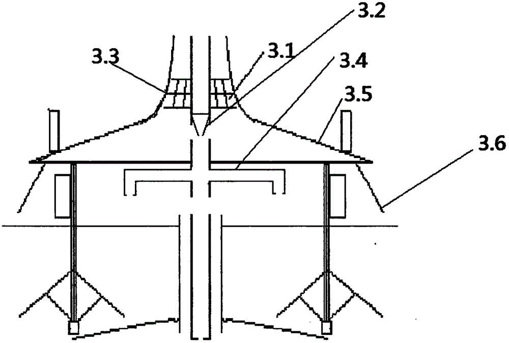 Method and device for exploiting deep-sea natural gas hydrate