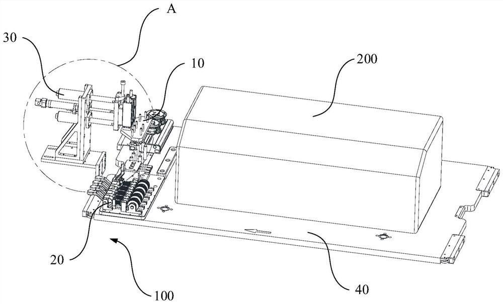 Test device, test system and test method