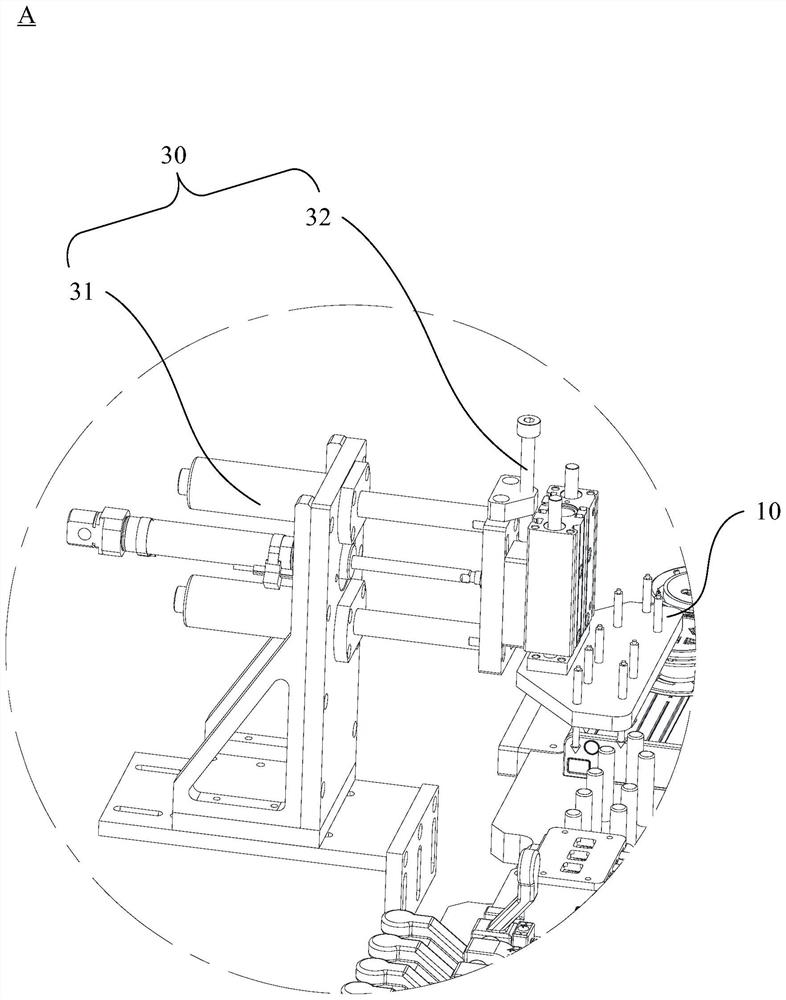 Test device, test system and test method