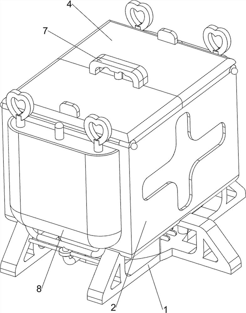 Efficient scalpel sterilization device for neurology department