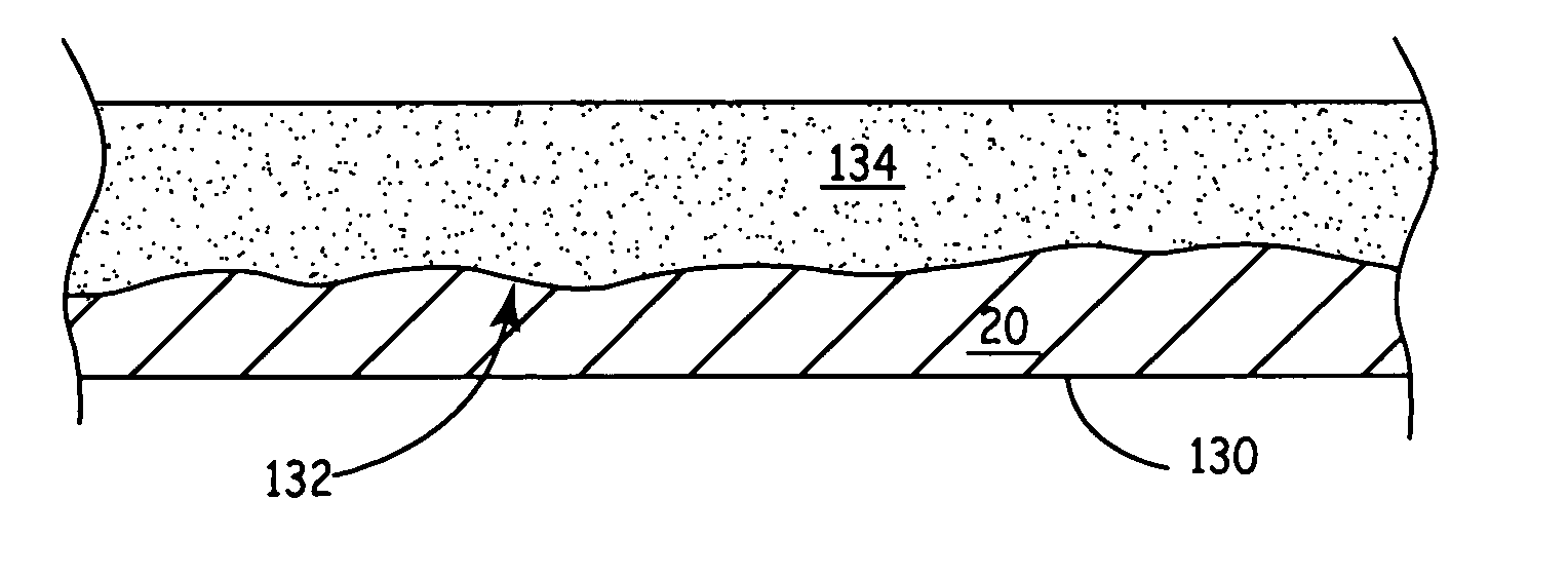 High capacitance electrode and methods of producing same