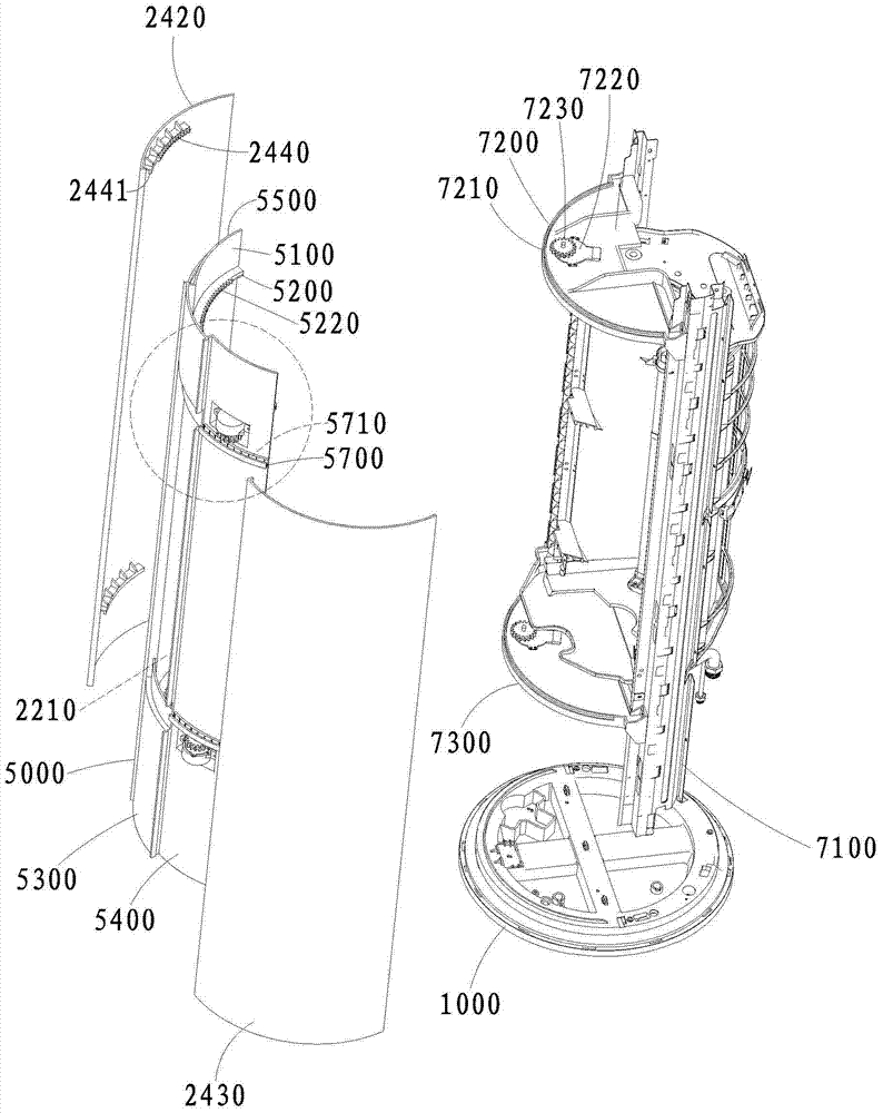 vertical indoor unit