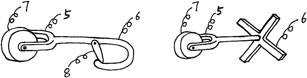 Unilateral-control between-high-rise both-way traction rope system