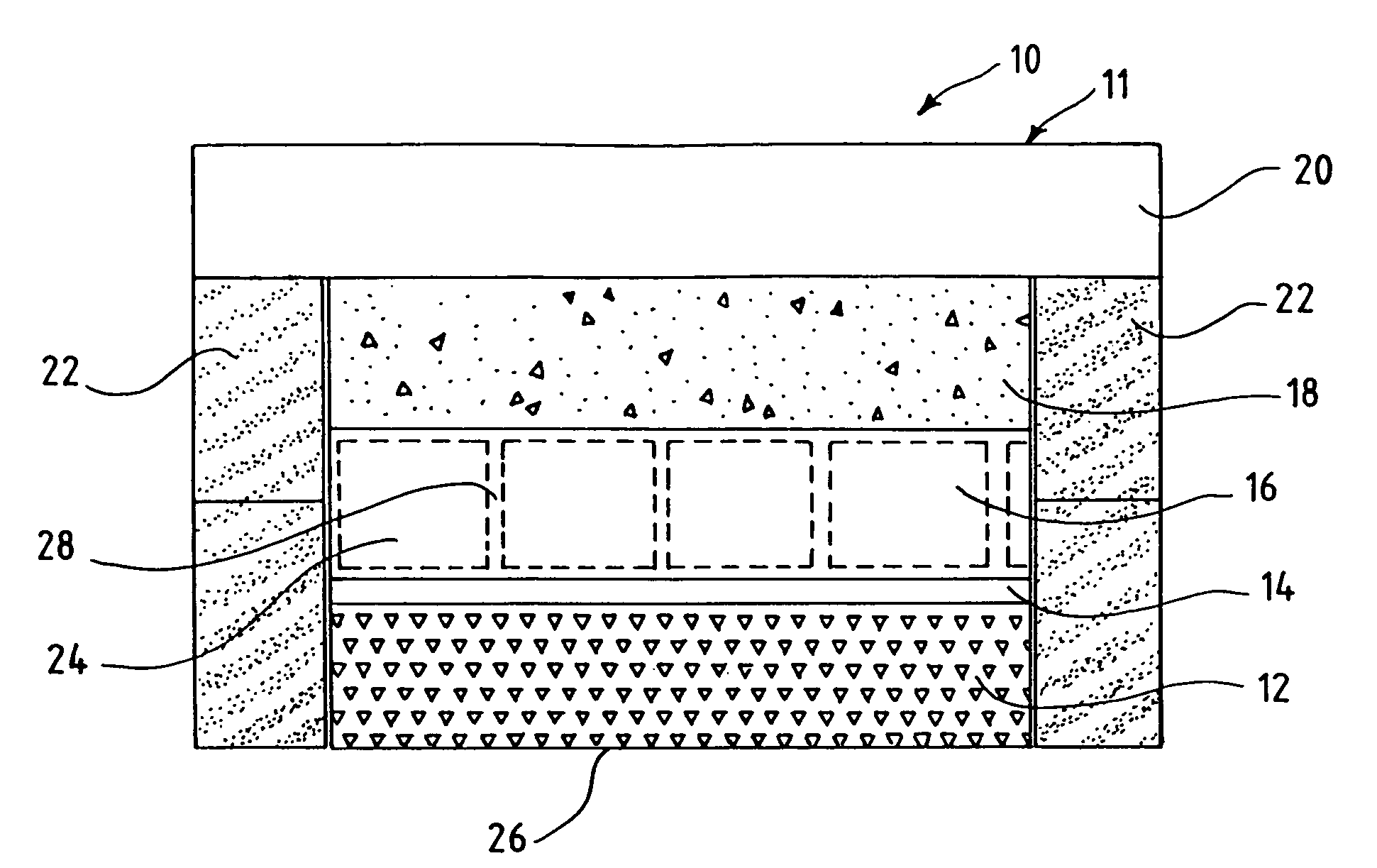 Playground play surface