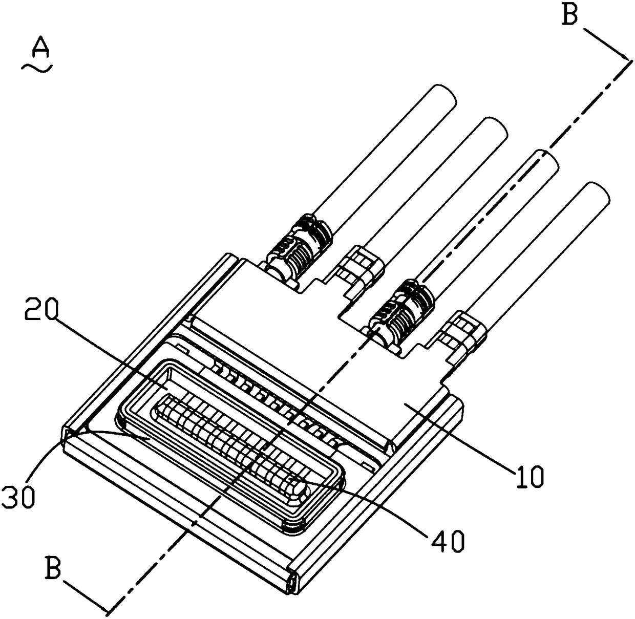 Board-to-board type RF plug, socket and connector assembly