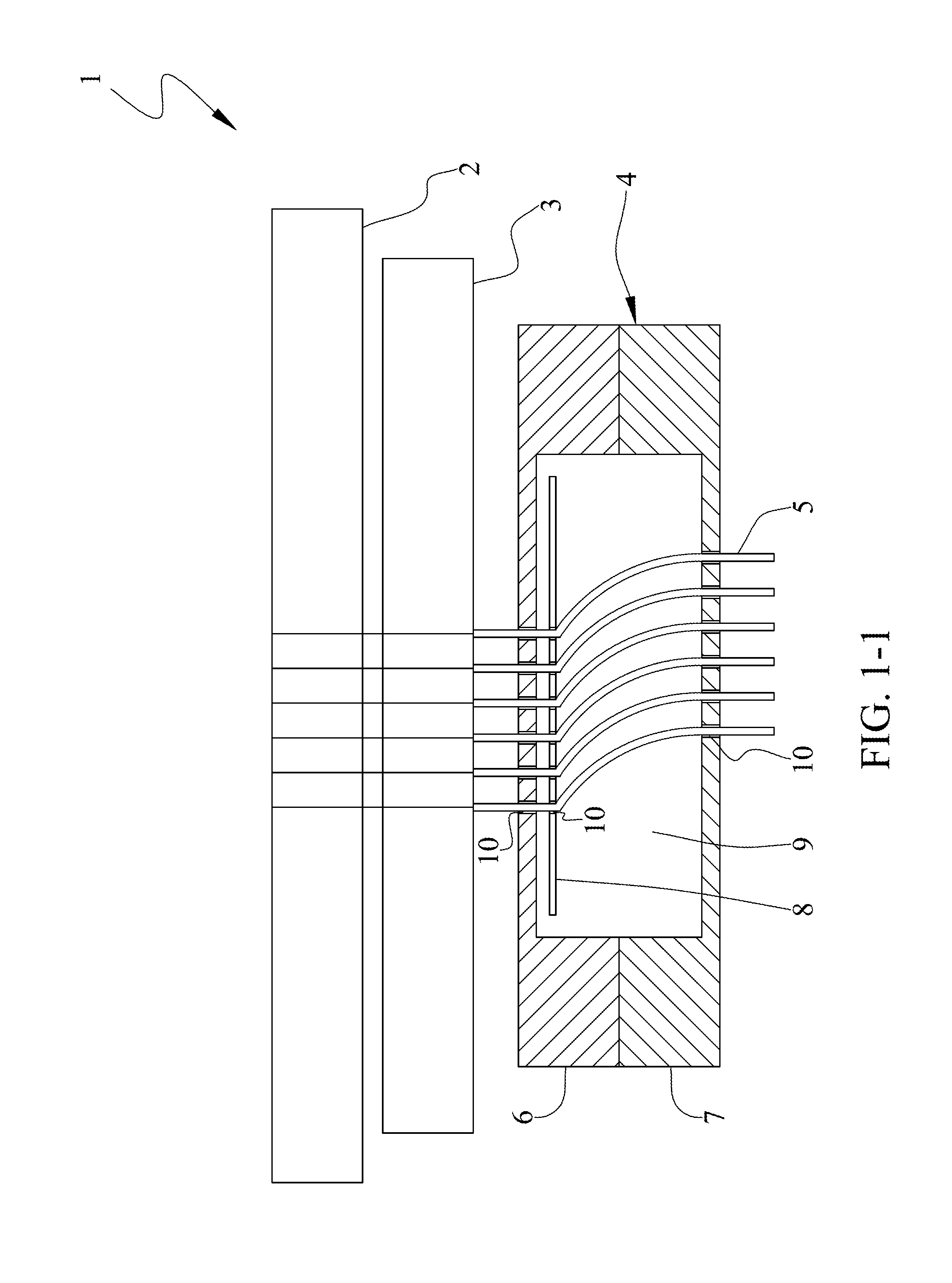 Combined probe head for a vertical probe card and method for assembling and aligning the combined probe head thereof