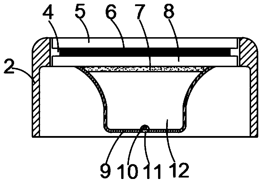 Vacuum cup cover convenient to open