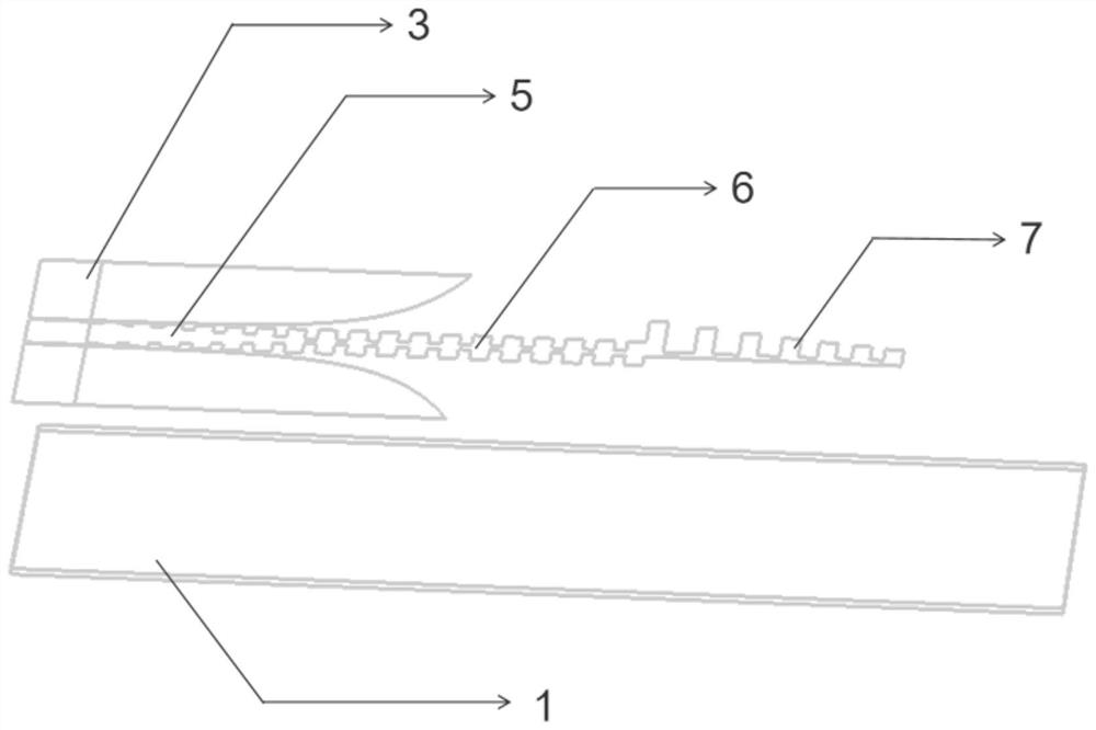 Logarithmic Periodic Antenna Based on Artificial Surface Plasmons