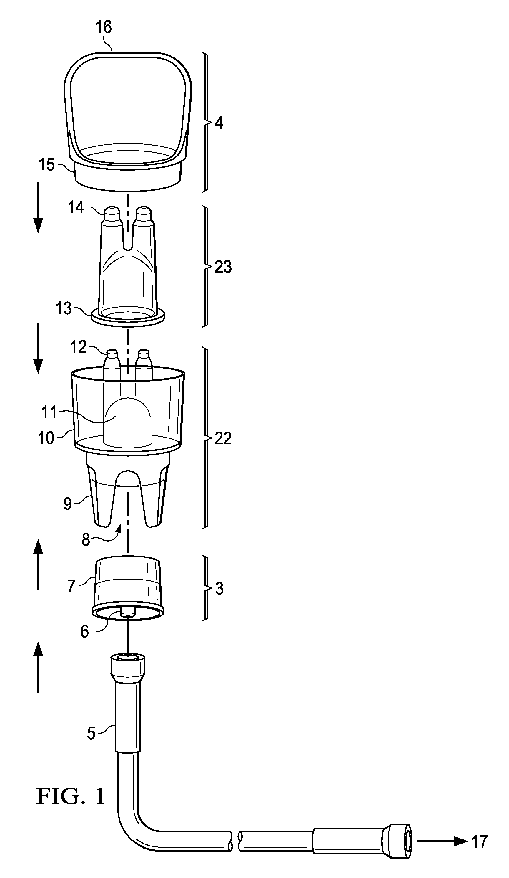 Portable fluid delivery system for the nasal and paranasal sinus cavities