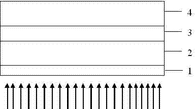 Method for realizing light transmission of thin film solar module by using vibrating mirror laser equipment