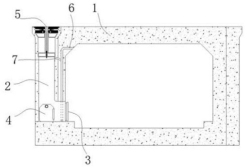 Subsea tunnel water inlet escape device