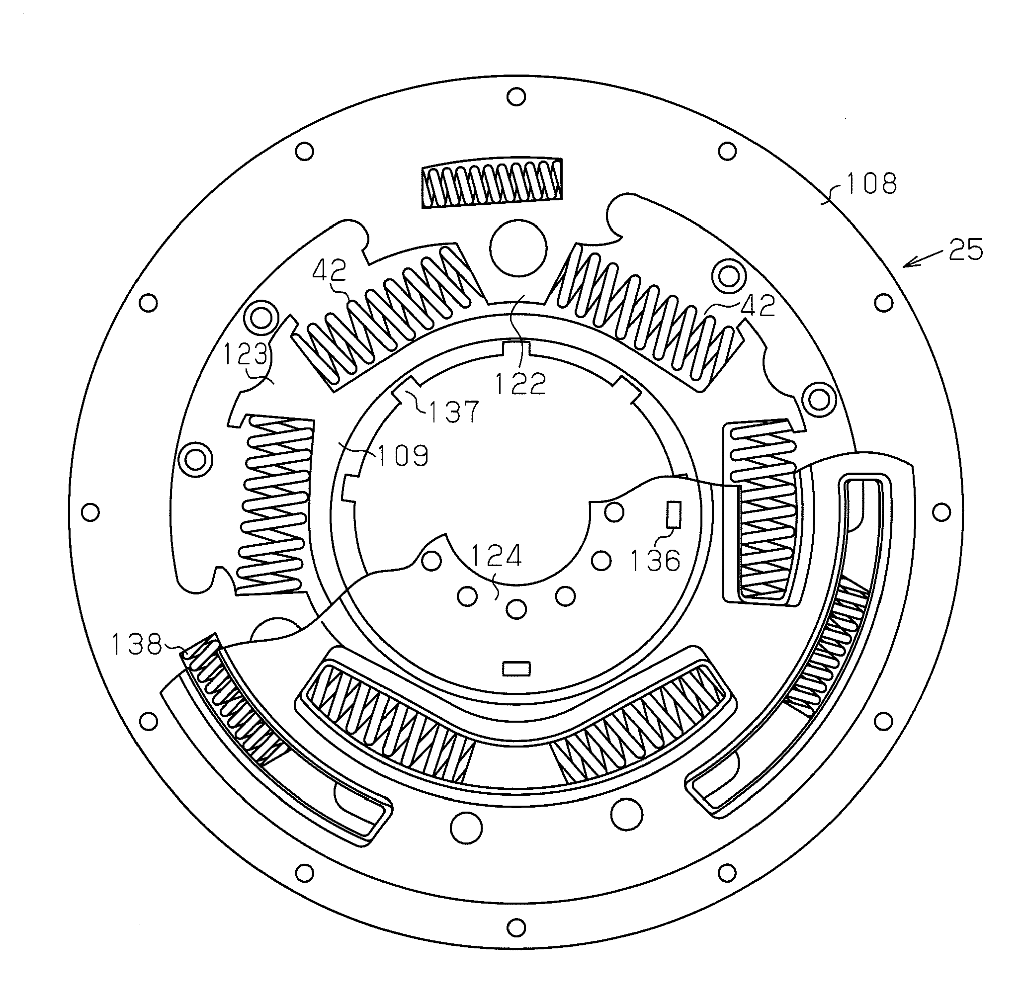 Damper having torque limiter function