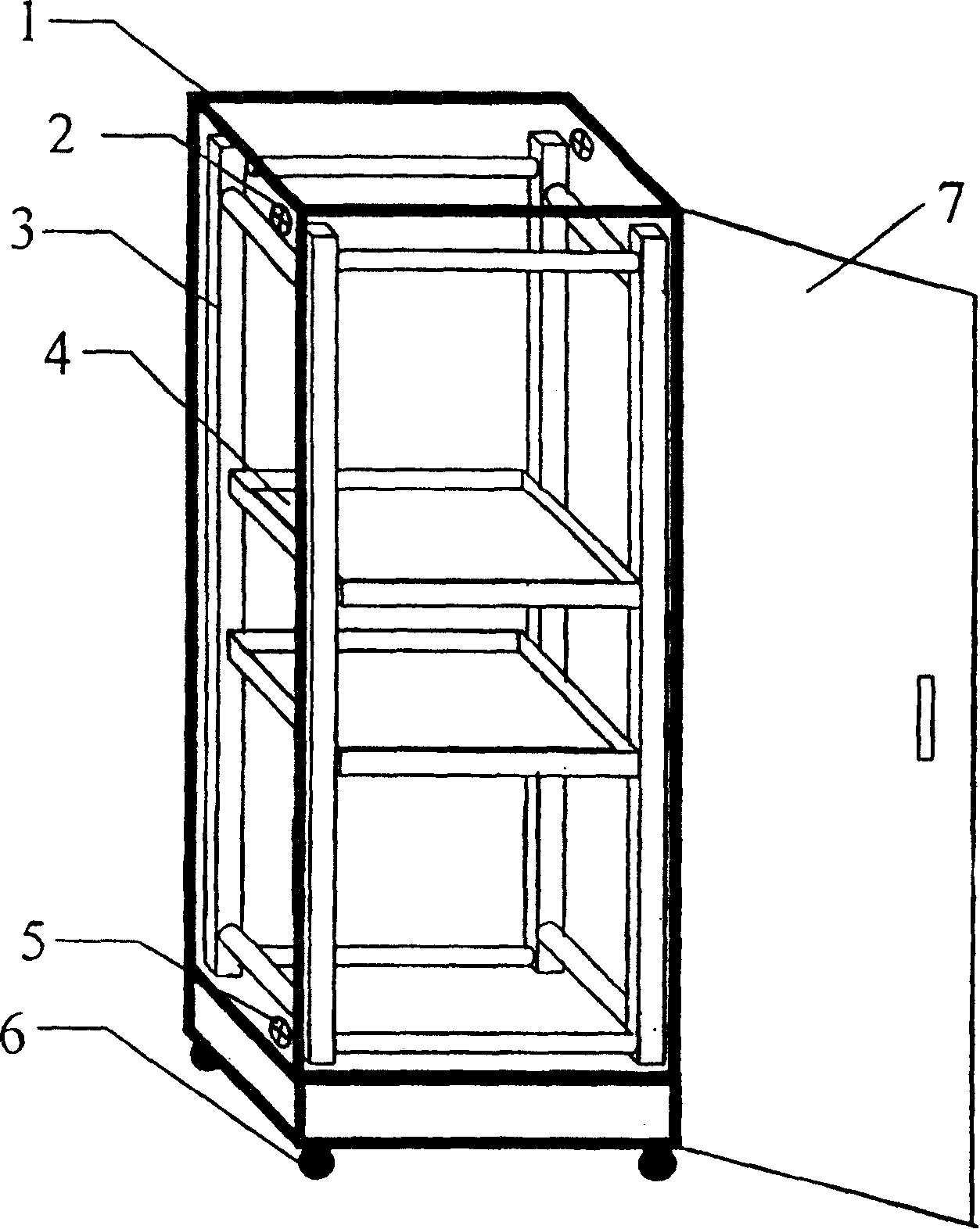 High-purity spore powder production process and verticle multi-layer spore-generating box thereof