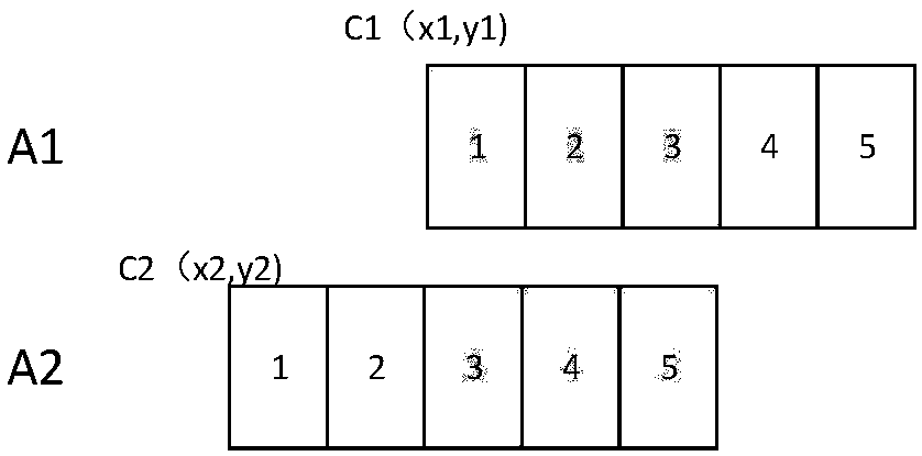 Image scroll display method and device