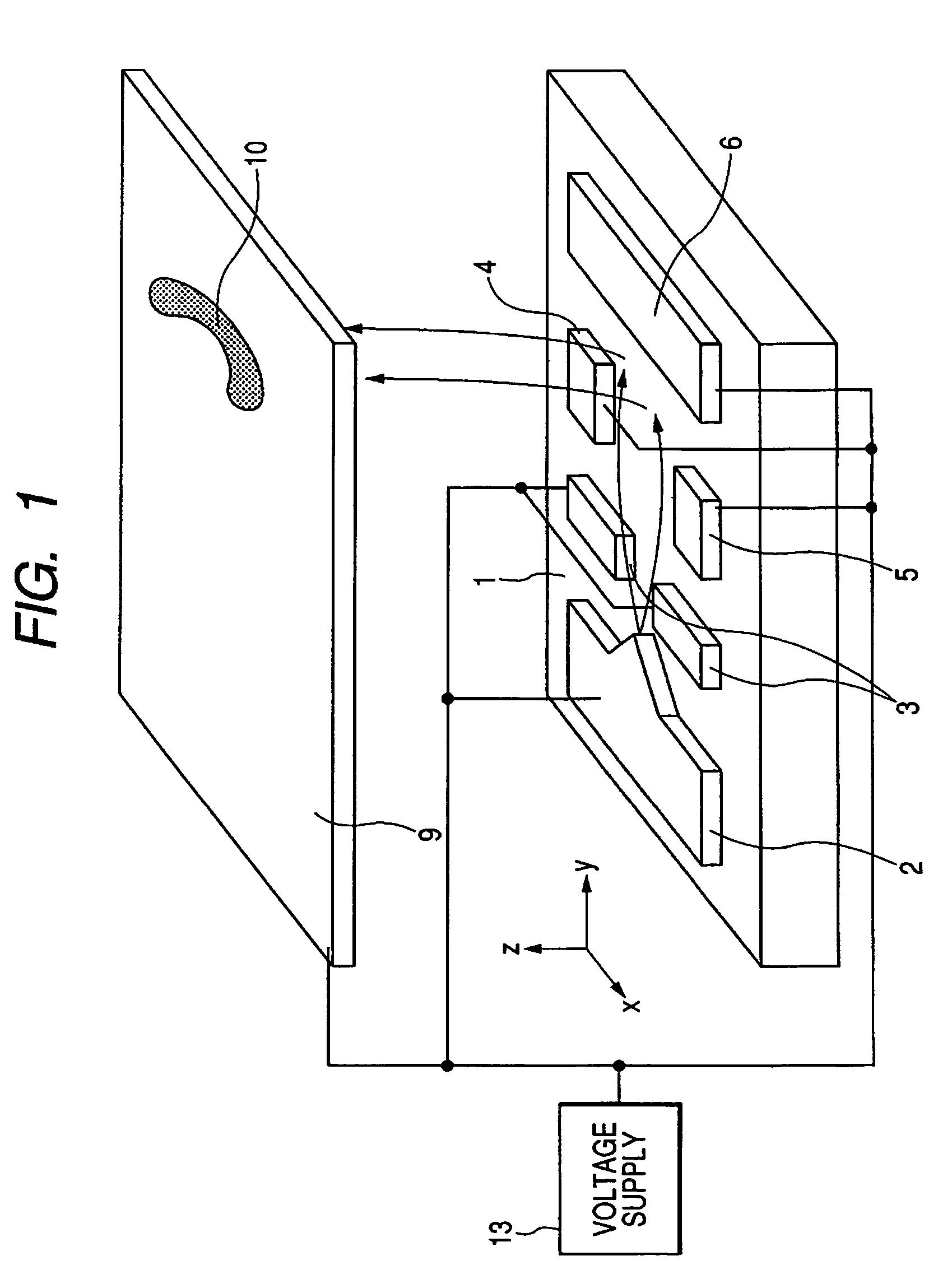 Electron emitting device, electron source, image display apparatus and image receiving display apparatus