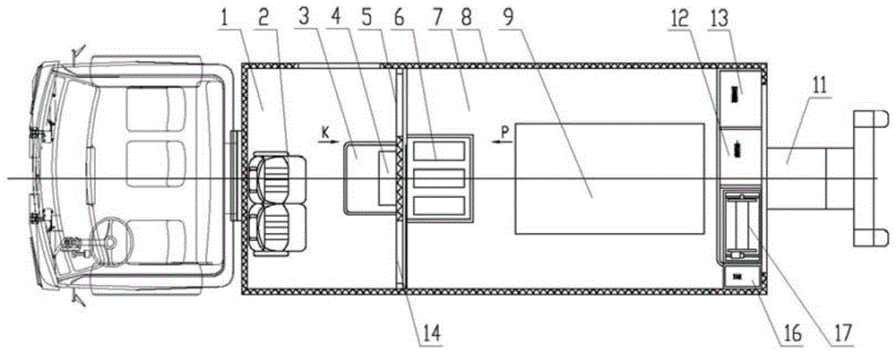 Electric automobile emergency rescue platform