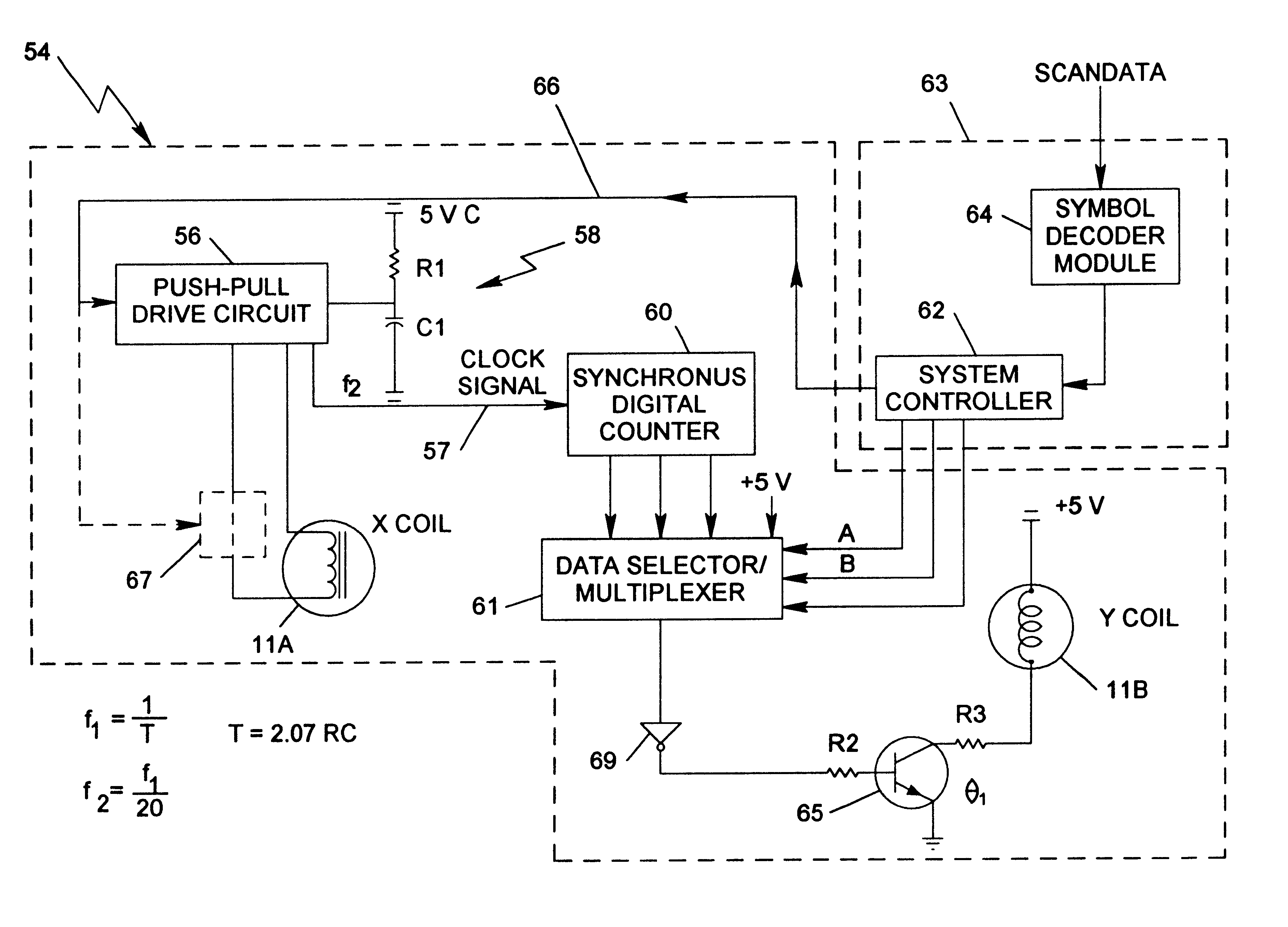 Electronically-controlled mechanically-damped off-resonant light beam scanning mechanism and code symbol readers employing the same