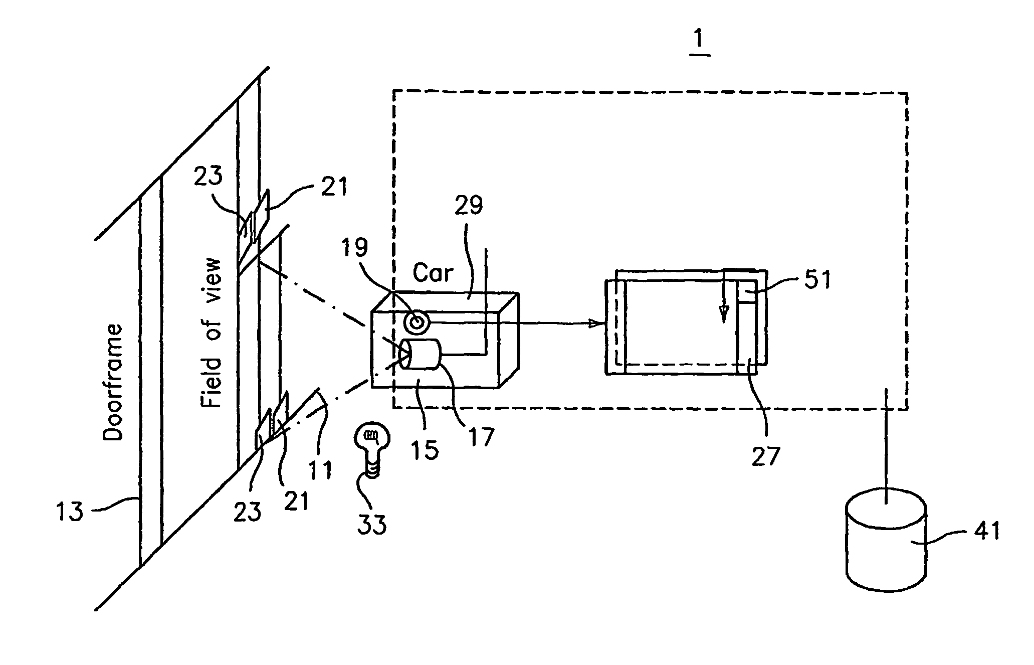 RFID and low resolution CCD sensor based positioning system