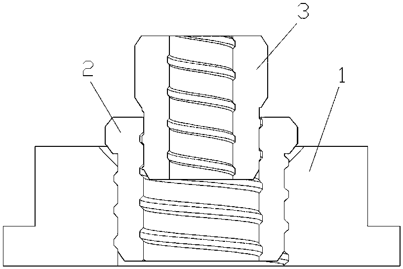 Pre-stress rebar anchoring device