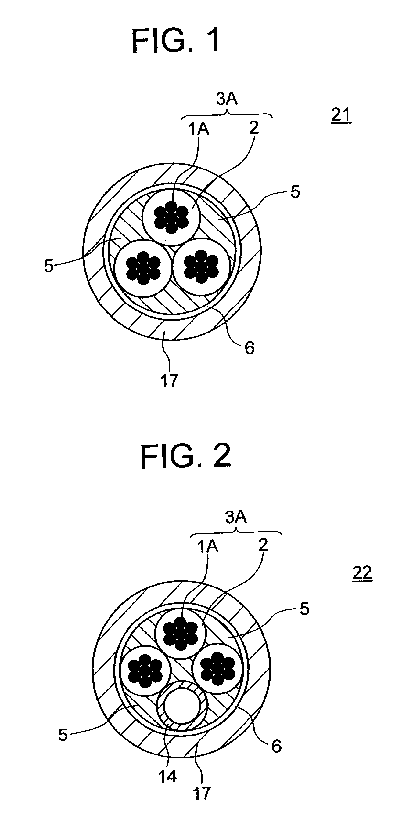 Composite power cable