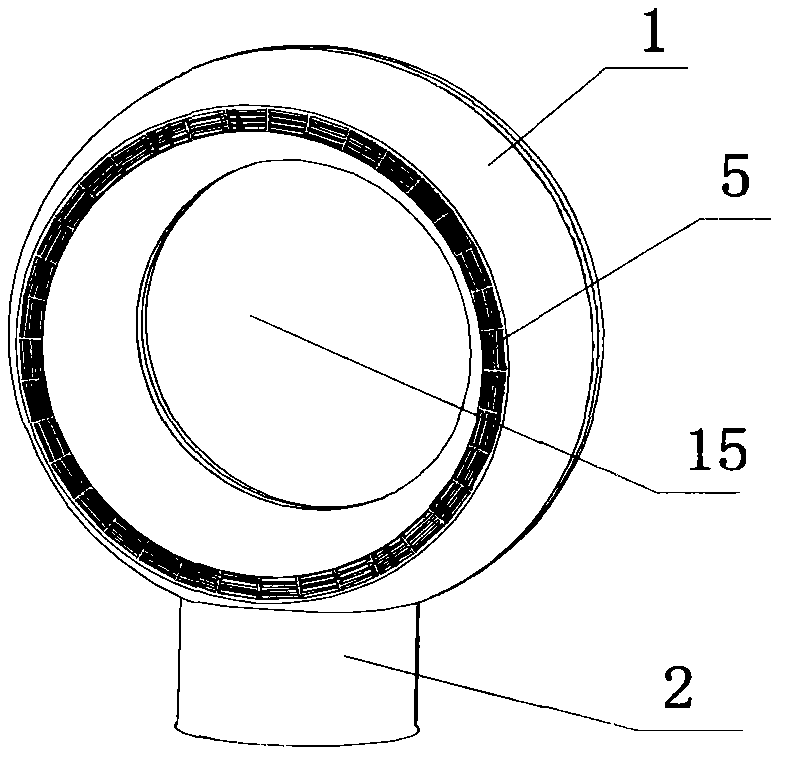 Bladeless fan structure