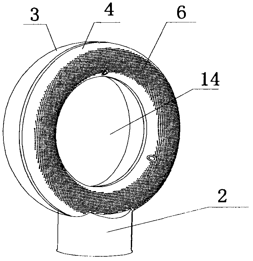 Bladeless fan structure