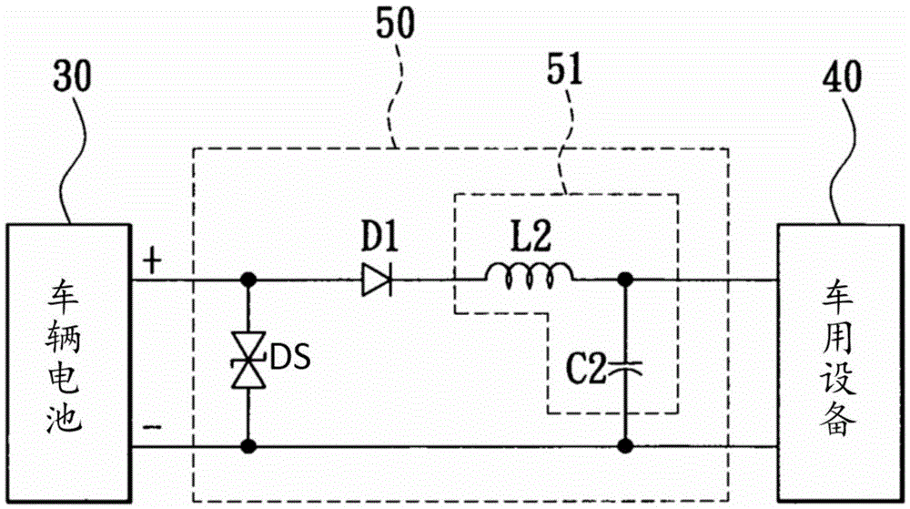 Vehicle battery protection device