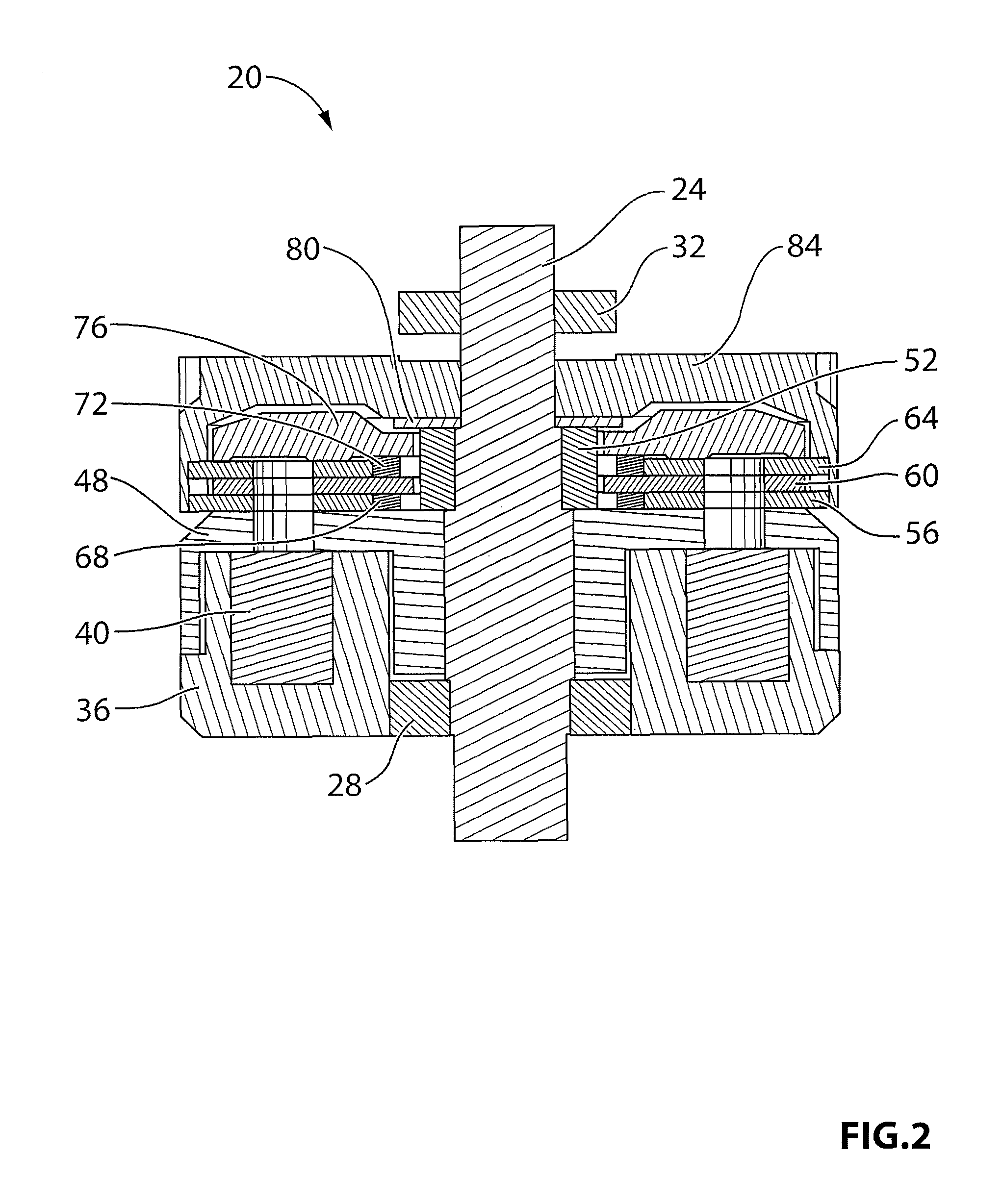 Magnetic friction clutch