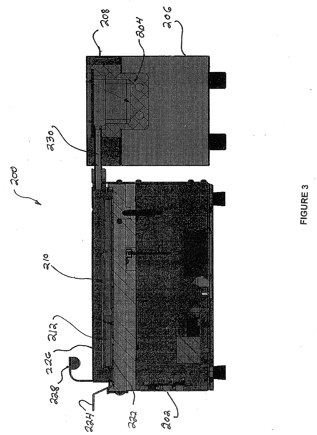 Food cooking appliance utilizing both steam and heat for rapidly cooking food products