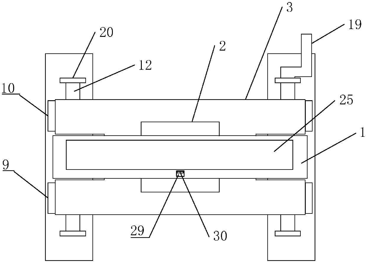 Multifunctional bearing disassembling device with adjusting function