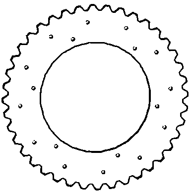 A dry friction plate power output device for agricultural machinery and its control method