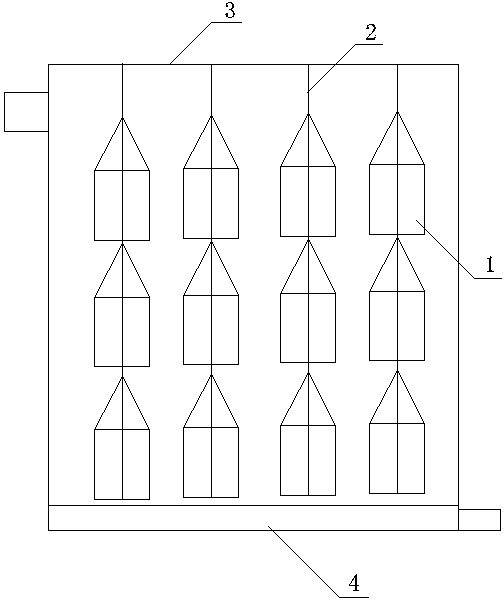 Biological filtration and deposition-prevention method for ornamental water