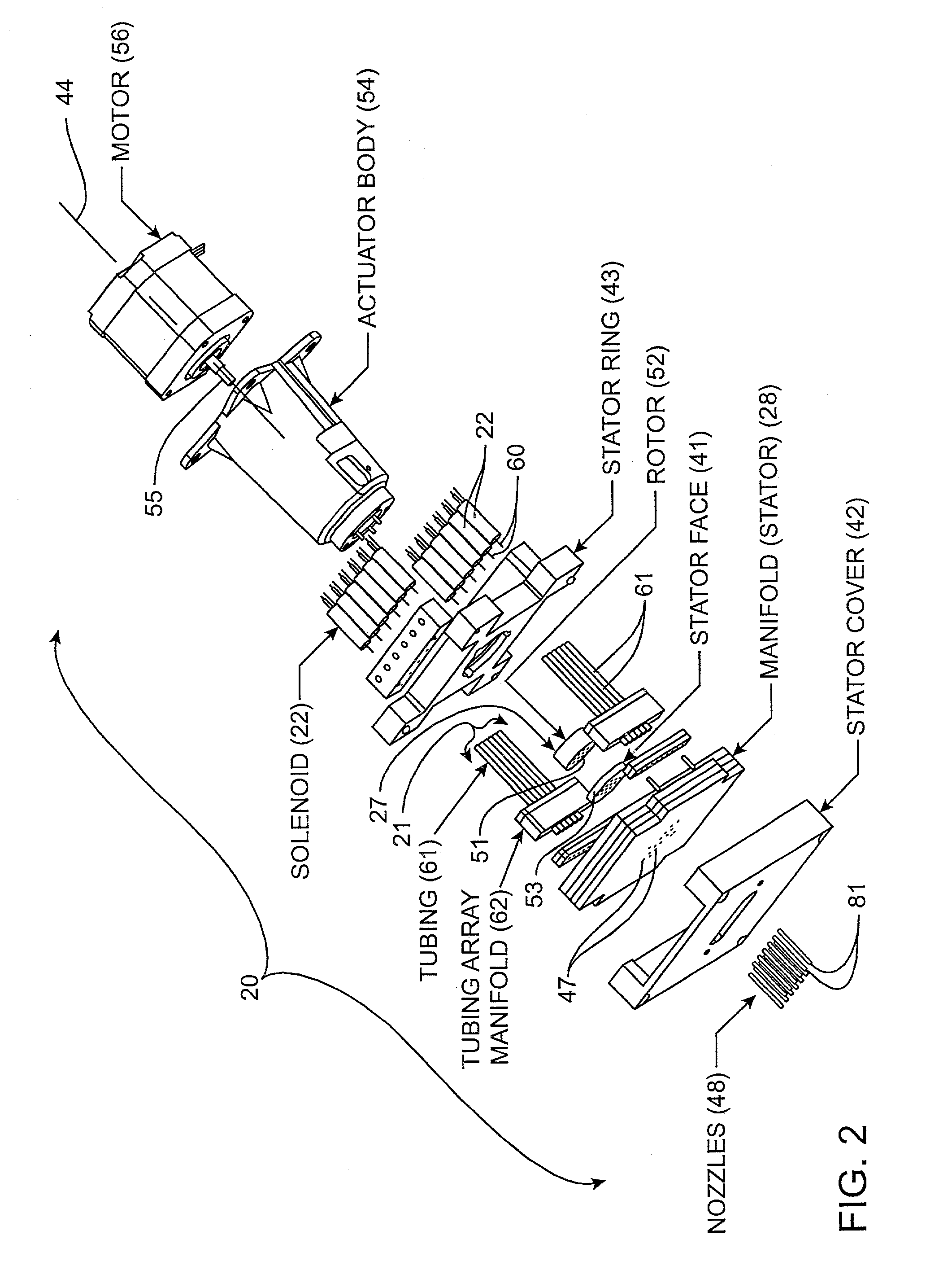 Universal non-contact dispense peripheral apparatus and method for a primary liquid handling device