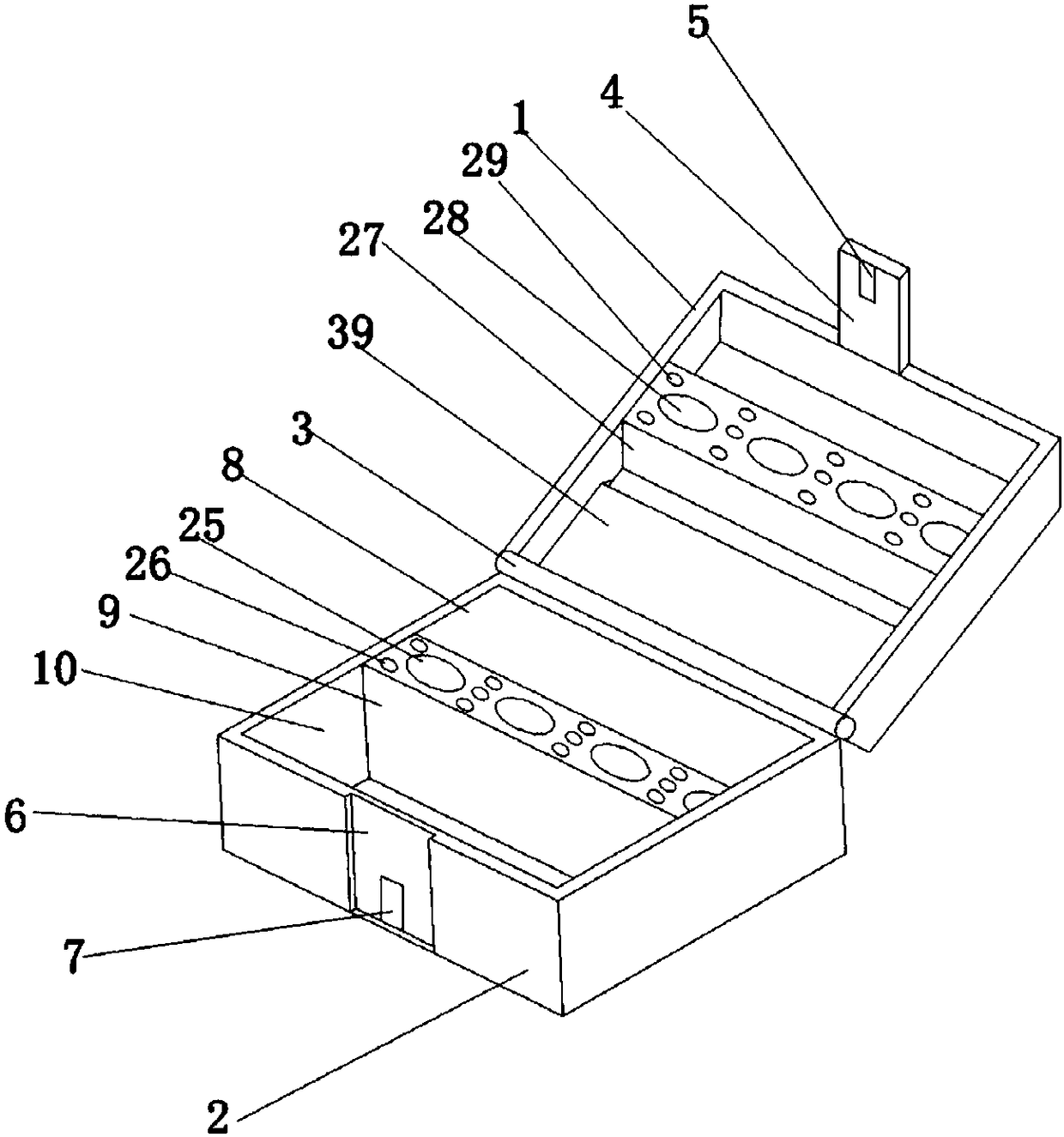 Multifunctional medical first-aid case