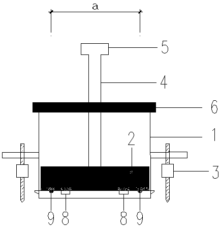 Concrete surface roughness measuring device and using method thereof