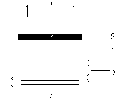 Concrete surface roughness measuring device and using method thereof