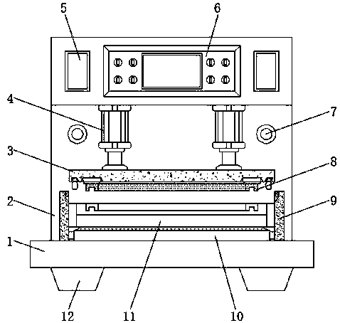 Positioning device for refrigerator door sealing strips