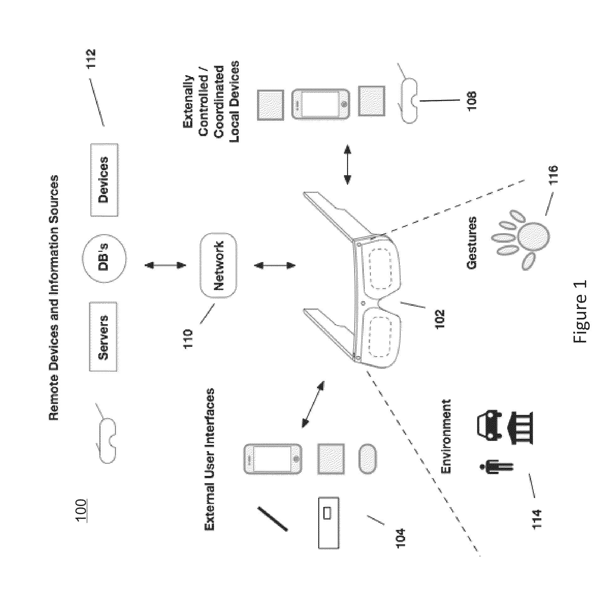 Temple and ear horn assembly for headworn computer