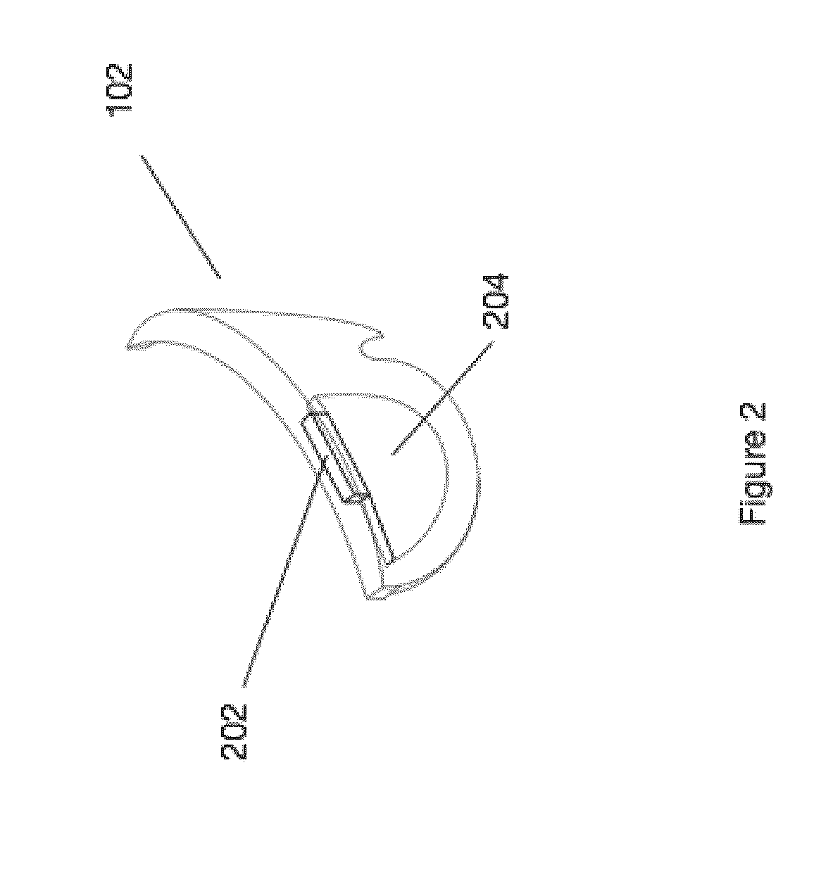 Temple and ear horn assembly for headworn computer