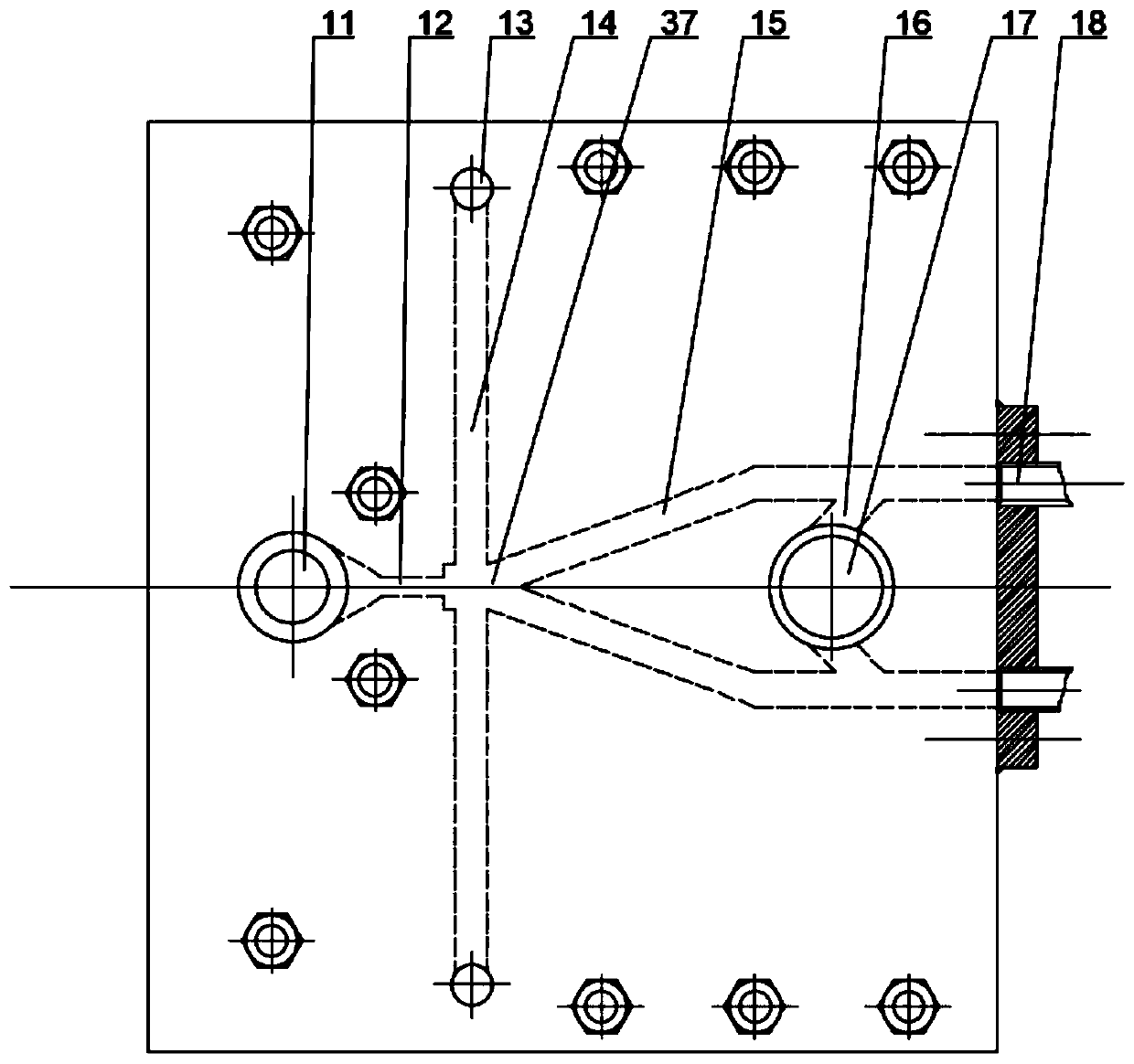 Frequency adjustable sonic wave fluidic oscillator