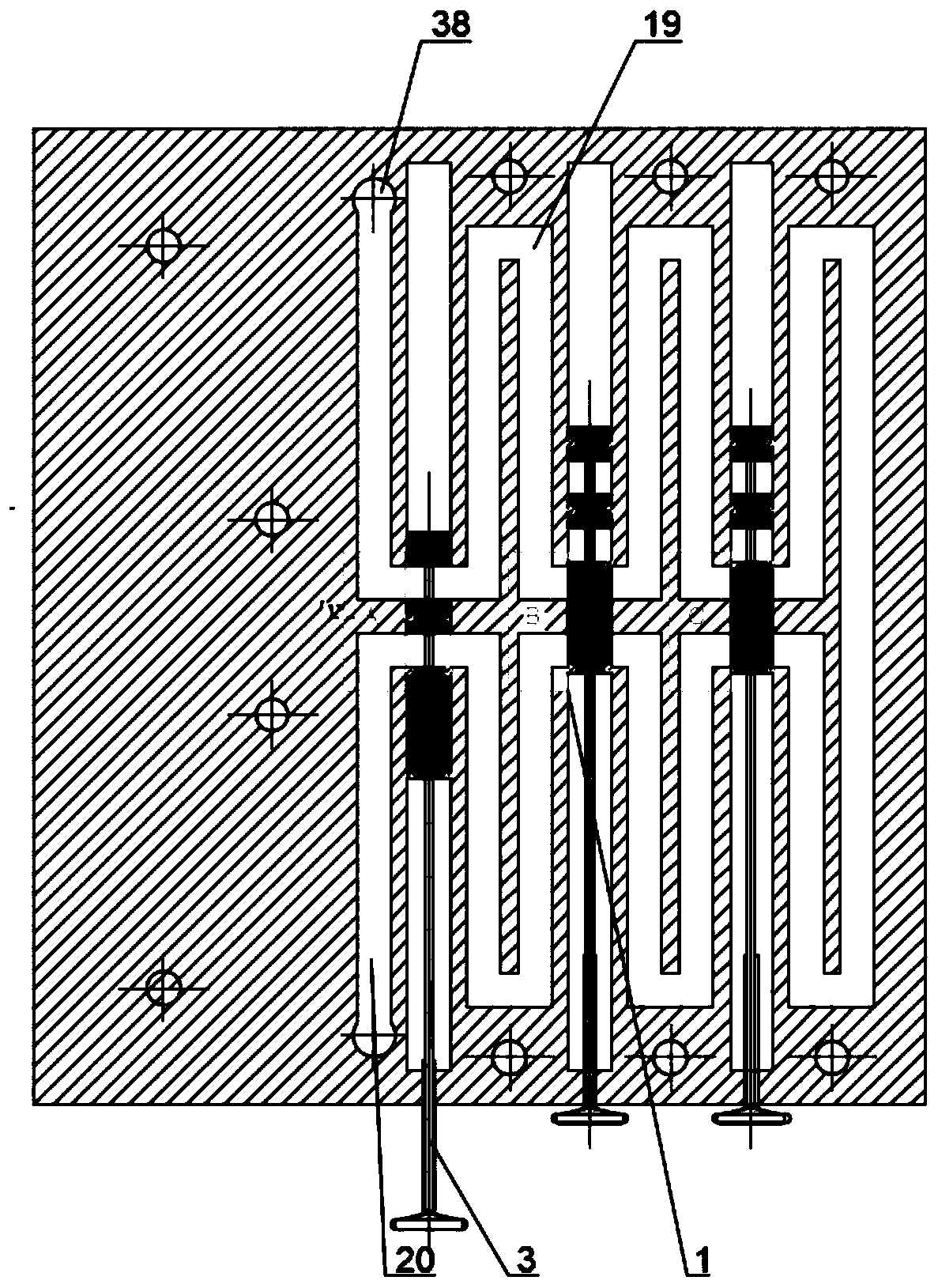 Frequency adjustable sonic wave fluidic oscillator