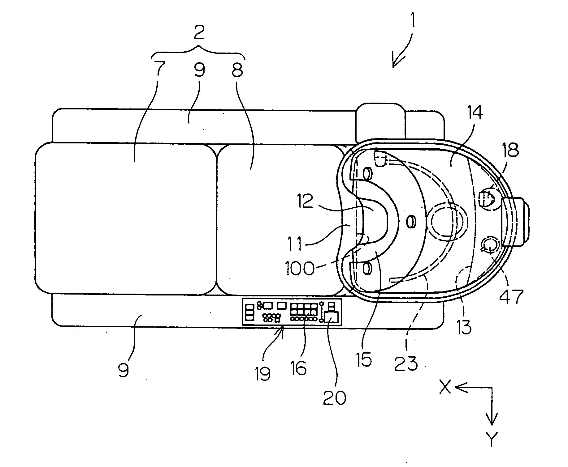 Automatic shampoo machine