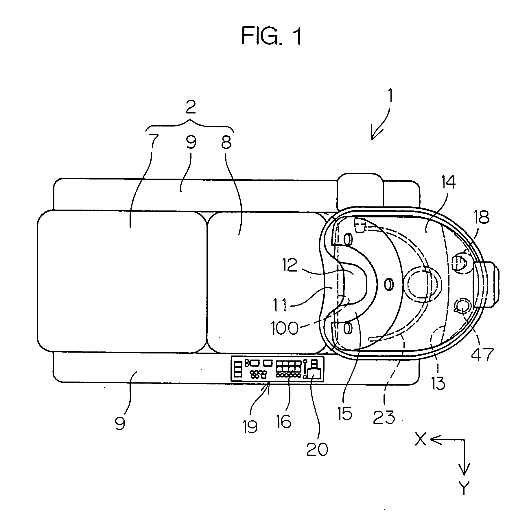 Automatic shampoo machine