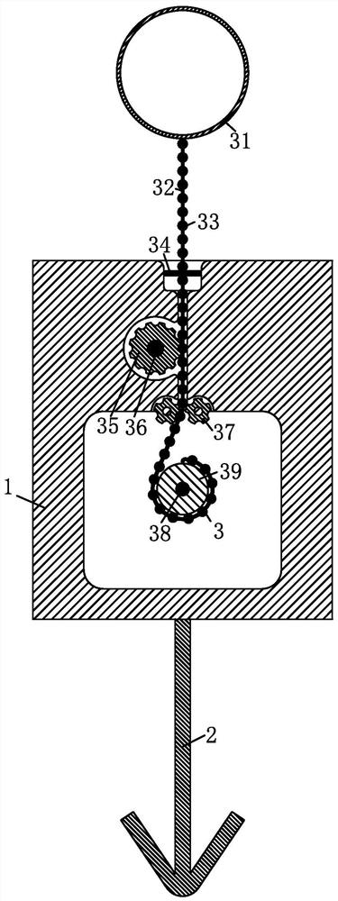 Reciprocating type tidal power generation device