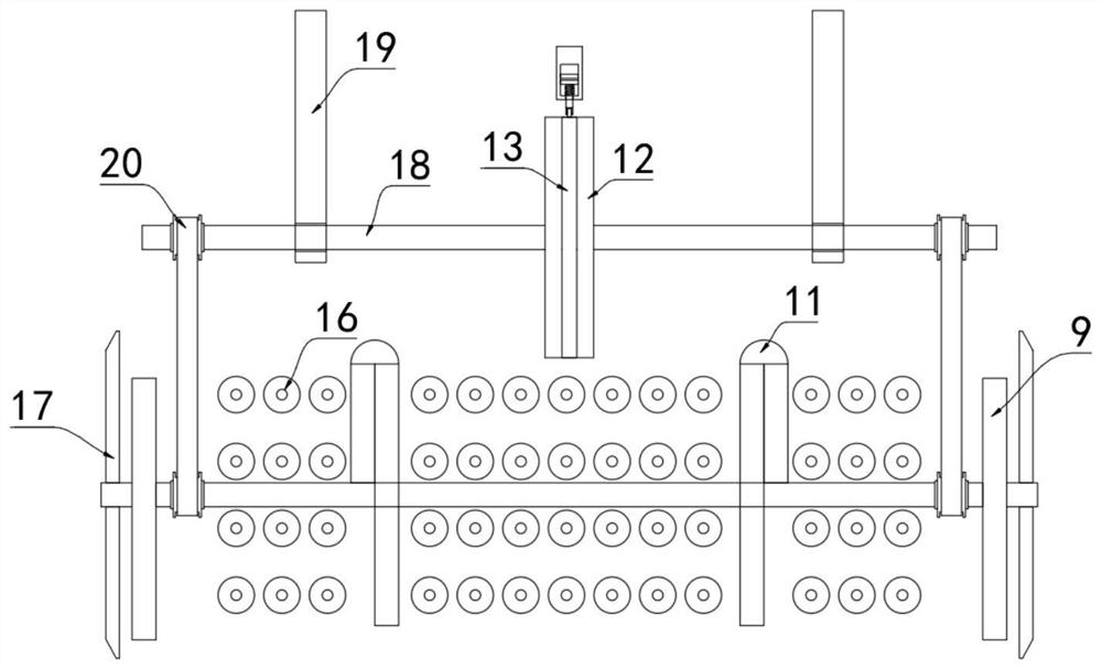 Efficient heat dissipation battery pack structure